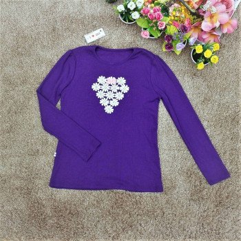 áo thu đại tim ngực-A10654